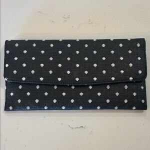 Banana Republic Black and White Wallet/clutch